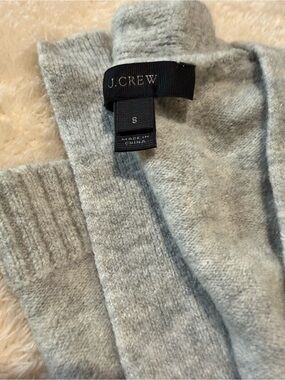 J. Crew Light Gray Cozy Knit Sweater